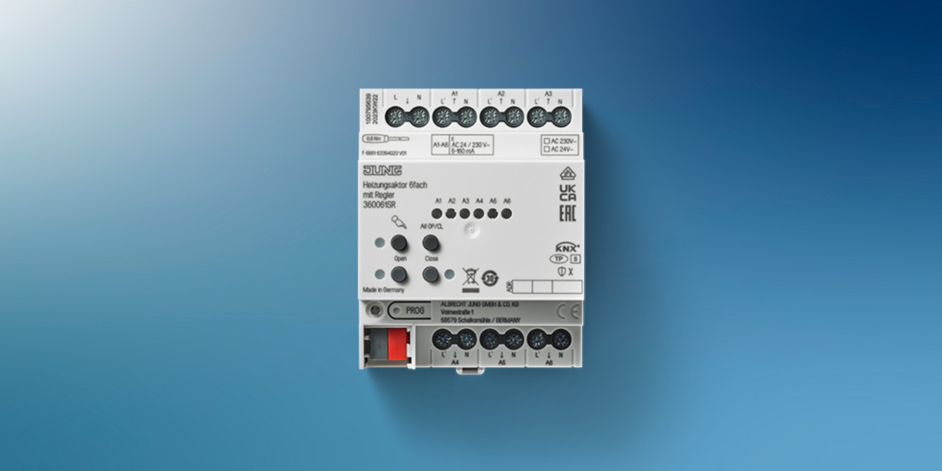 KNX Heizungsaktor 6-fach bei MK Elektrotechnik Mete Karsli GmbH in Scheyern